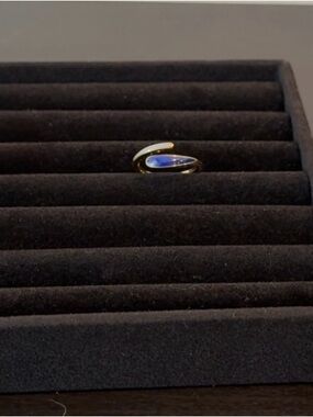 Safira Blue Wrap Ring